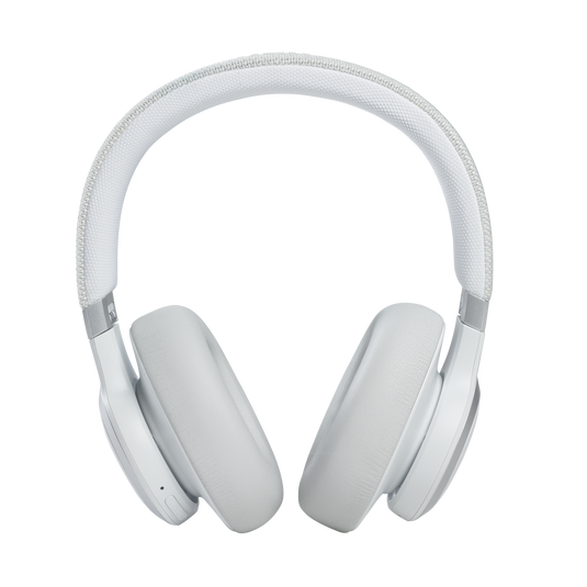 JBL Live 660NC - White - Wireless over-ear NC headphones - Front image number null